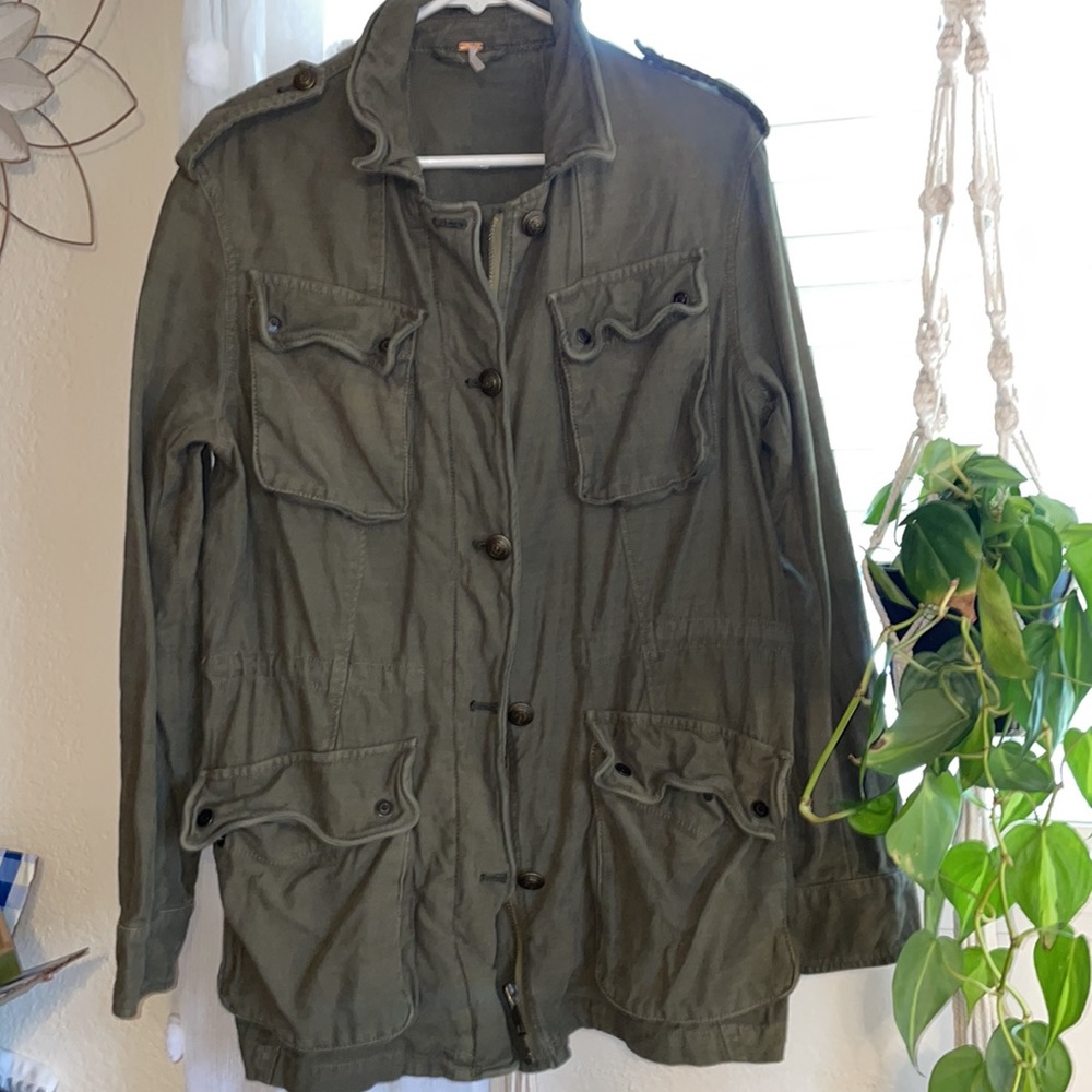 Free people military jacket - Picture 3 of 6